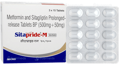 Sitapride M 50/500 Tablet Pr 15