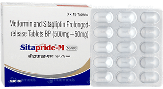 Sitapride M 50/500 Tablet Pr 15