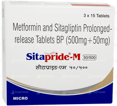 Sitapride M 50/500 Tablet Pr 15