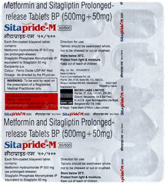 Sitapride M 50/500 Tablet Pr 15