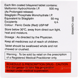 Sitaglyn M 50/500 Tablet Pr 10