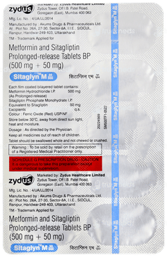 Sitaglyn M 50/500 Tablet Pr 10