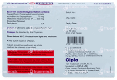 Cipdapla M 10/500 Tablet 10 Cipdapla M 10/500 Tablet 10