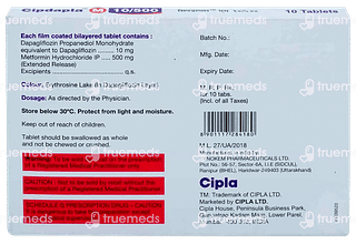 Cipdapla M 10/500 Tablet 10