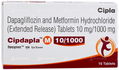 Cipdapla M 10/1000 Tablet 10