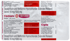 Cipdapla M 10/1000 Tablet 10