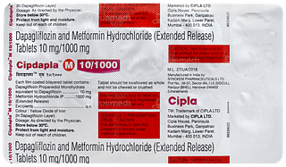 Cipdapla M 10/1000 Tablet 10