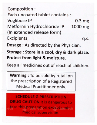 Vogliking 0.3 M 1000 Sr Tablet 10