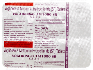 Vogliking 0.3 M 1000 Sr Tablet 10