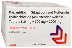 Dapahenz Sm 1000 Tablet 10 Dapahenz Sm 1000 Tablet 10