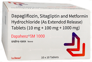 Dapahenz Sm 1000 Tablet 10