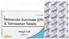 Metpil T 50 Tablet 15