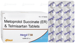 Metpil T 50 Tablet 15
