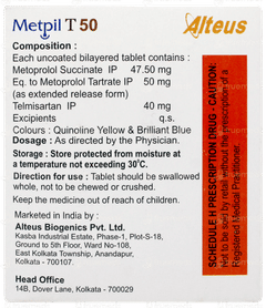 Metpil T 50 Tablet 15