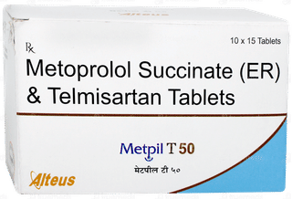 Metpil T 50 Tablet 15