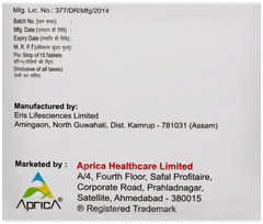 Apriglim Mf 1 Tablet Pr 15