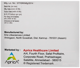 Apriglim Mf 1 Tablet Pr 15