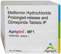 Apriglim Mf 1 Tablet Pr 15