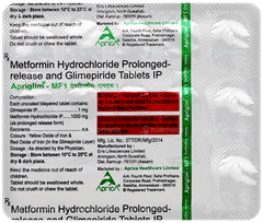 Apriglim Mf 1 Tablet Pr 15