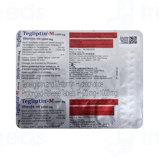 Tegliptin M 1000mg Tablet Pr 15