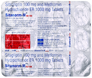 Sitanorm M 100/1000 Tablet 15