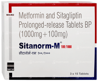 Sitanorm M 100/1000 Tablet 15
