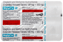 Siglyn M 100/500 Tablet 10 Siglyn M 100/500 Tablet 10