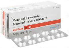 Metoaid Xl 50 Tablet 10