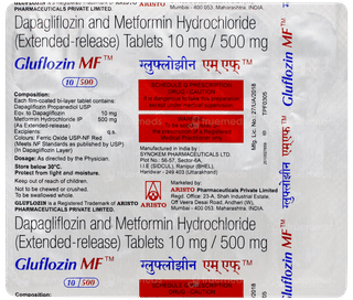 Gluflozin Mf 10/500 Tablet 15