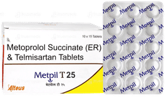 Metpil T 25 Tablet 15