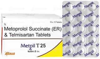 Metpil T 25 Tablet 15