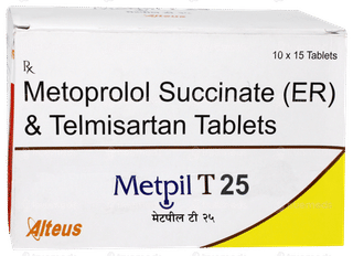 Metpil T 25 Tablet 15