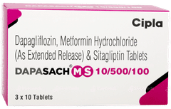 Dapasach Ms 10/500/100 Tablet 10 Dapasach Ms 10/500/100 Tablet 10