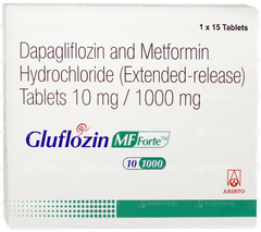 Gluflozin Mf Forte 10/1000 Tablet 15