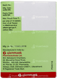 Zita Met 20mg/1000mg Tablet 15