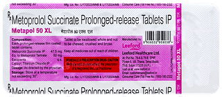 Metapol 50 Xl Tablet 10