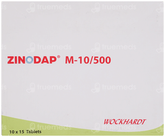 Zinodap M 10/500 Tablet 15