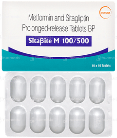 Sitabite M 100/500 Tablet 10