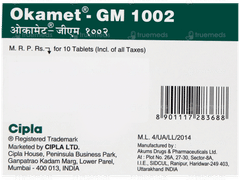 Okamet GM 1002 Tablet 10 Okamet GM 1002 Tablet 10