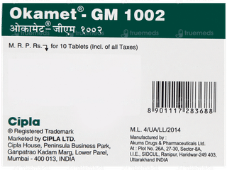 Okamet GM 1002 Tablet 10