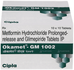 Okamet GM 1002 Tablet 10 Okamet GM 1002 Tablet 10