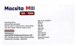 Macsita M Xr 100/1000 Tablet 10