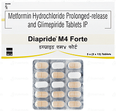Diapride M4 Forte Tablet 15