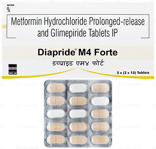 Diapride M4 Forte Tablet 15