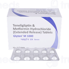 Glyten M 1000 Tablet 10