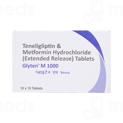 Glyten M 1000 Tablet 10