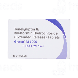 Glyten M 1000 Tablet 10