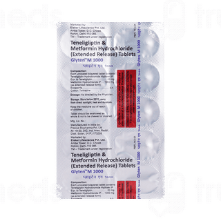 Glyten M 1000 Tablet 10