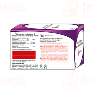 Glimerit Mp 2 Mg Tablet Er 10