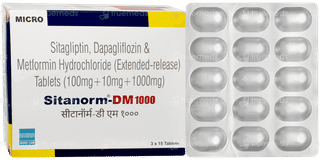 Sitanorm Dm 1000 Tablet 15